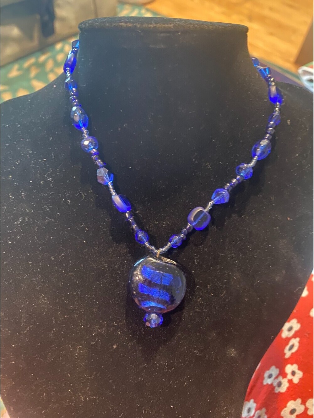 vintage boho statement necklace